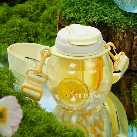 【特惠6折】膳魔师Tritan水杯双饮大容量带背带吸管水壶TCSZ-1000 商品图1