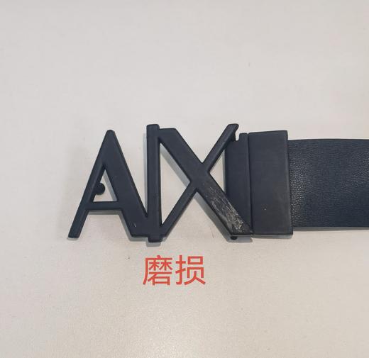 8054703954261 ARMANI EXCHANGE 男士牛剖层移膜革耐用百搭简约腰带 商品图5