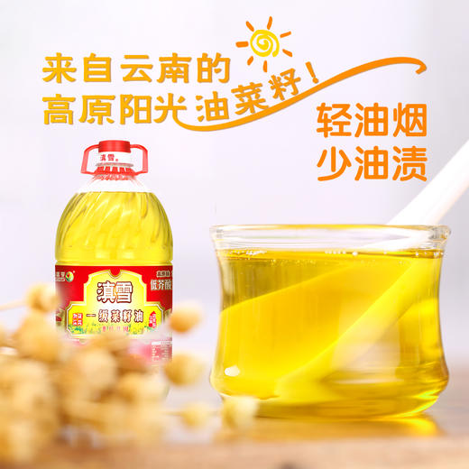 滇雪一级菜籽油5L YJTJ【仅云南省内发货】 商品图5