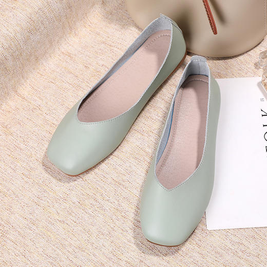 香港AINADA艾娜达 E家原厂同款单鞋 时尚简约百搭 夏季小单鞋 9178 5色可选 商品图8