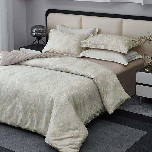 【多样屋专柜】梦洁纯棉印花四件套：臻礼·金枝玉叶 商品图1