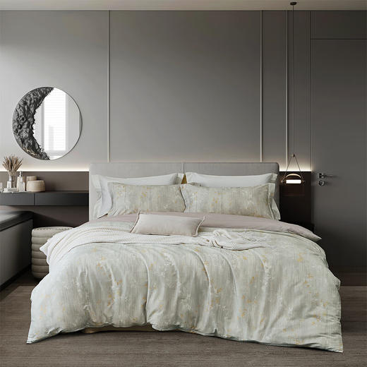 【多样屋专柜】梦洁纯棉印花四件套：臻礼·金枝玉叶 商品图0