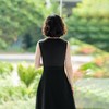 西子/重磅醋酸拼接休闲气质百搭无袖背心连衣裙/CQZY308 商品缩略图2