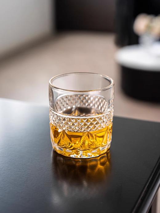 BOHEMIA捷克进口水晶玻璃威士忌杯洋酒杯小款家用套装高端送礼威士忌套装1樽6杯 商品图5