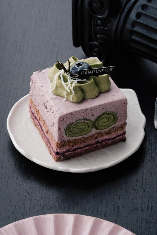 mini蓝莓抹茶可丽卷蛋糕 商品图0