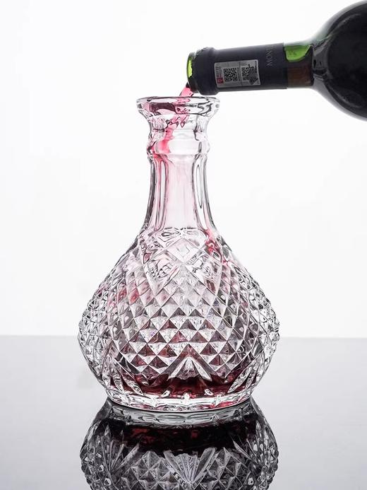 BOHEMIA捷克进口水晶玻璃威士忌杯洋酒杯小款家用套装高端送礼威士忌套装1樽6杯 商品图7