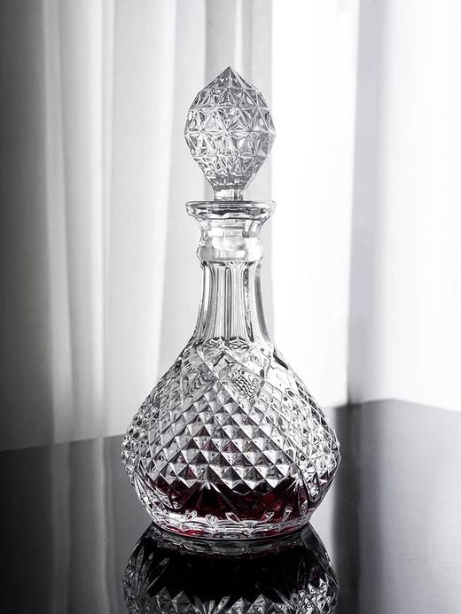 BOHEMIA捷克进口水晶玻璃威士忌杯洋酒杯小款家用套装高端送礼威士忌套装1樽6杯 商品图2