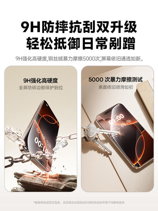 【壳膜专享】倍思 全视系列 防窥 钢化膜 适用iPhone 15/16/17系列 商品图5