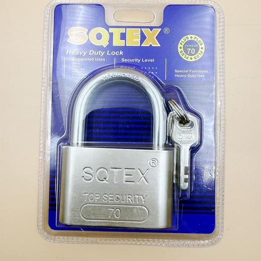 【多型号】大圆角叶片锁非不锈钢挂锁储物柜锁学生宿舍锁防盗子母锁/个 商品图6