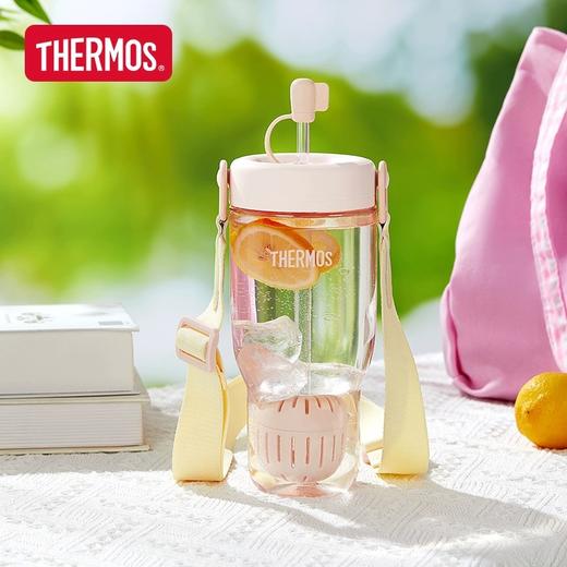 【特惠6折】膳魔师Tritan吸管杯大容量带背带夏季随行杯TCSY-1000 商品图0