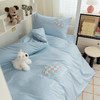 【品牌直发】加倍生活 A类60S全棉学生宿舍三件套 专为学生设计 高密长绒棉 贴布绣刺绣工艺 可水洗机洗 商品缩略图3