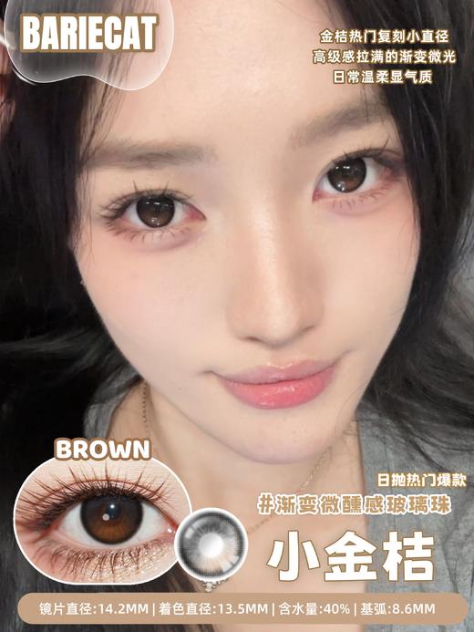 Bariecat 日抛 小甜酒/小金桔（棕黑灰 14.2最高1000度） 商品图1