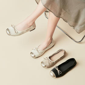 香港AINADA艾娜达 轻奢同款 小香风晚晚鞋 宽松方头 柔软舒适 B03