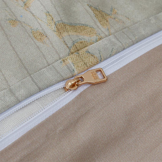 【多样屋专柜】梦洁纯棉印花四件套：臻礼·金枝玉叶 商品图4