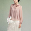 【林栖设计小店】桑蚕丝衬衣两件套正反两穿温柔花边2025秋季新款吊带上衣F1953200 商品缩略图2
