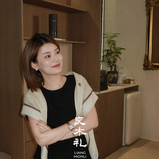 【预售7天】良木礼坑条上衣（腰绳）（5270） 商品图5