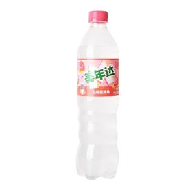 百事-美年达白凤蜜桃味汽水-600ml/瓶（A2-03-02）