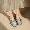 【秋季新款】西村名物2025年秋季新款小圆头舒软平底深口单鞋薄底乐福鞋T25CM30201 商品缩略图2