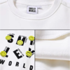 SMILEY WORLD童装印花圆领加绒亲子卫衣薄绒时尚百搭卫衣春秋S23335H196 商品缩略图3