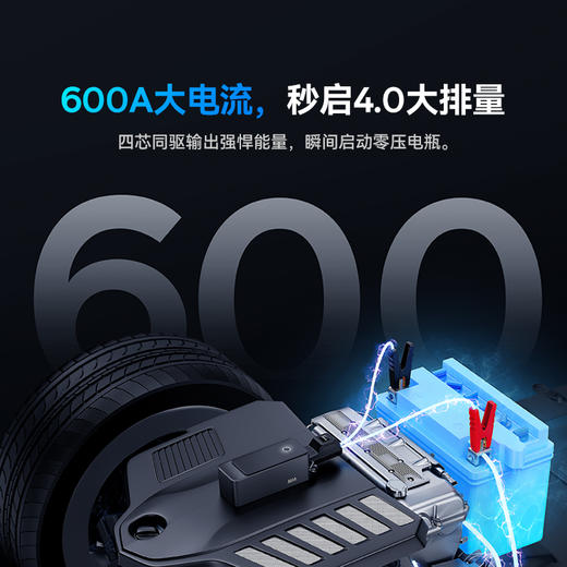 超能量Alpha 汽车应急启动电源 搭电宝汽车电瓶充电器 商品图2