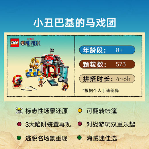 乐高LEGO 小丑巴基的马戏团LEGC75637 商品图2