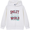 SMILEY WORLD儿童秋季上衣长袖连帽卫衣潮流印花男女童S23325H204 商品缩略图2