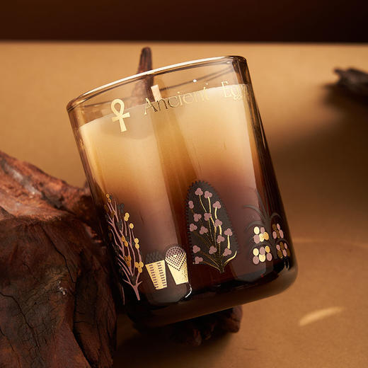 大英博物馆高档高级感香氛蜡烛埃及檀香香薰室内持久留香家用摆件礼盒 商品图3