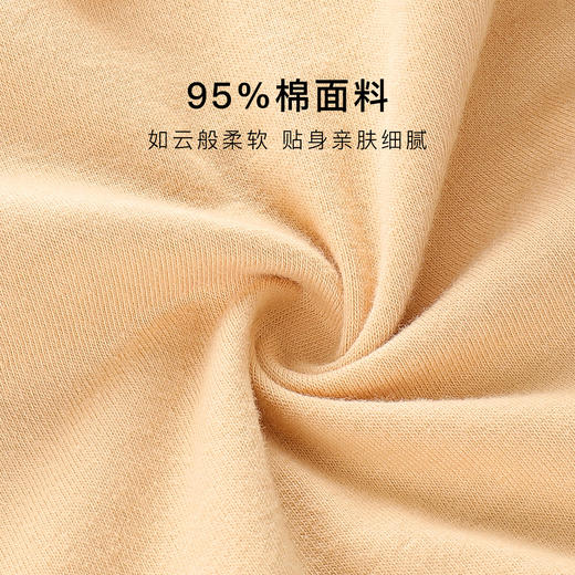 【4条装】安全裤打底裤二合一平角防走光内裤女100%纯棉裆7997棉质平角内裤4条装 商品图1