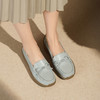 【秋季新款】西村名物2025年秋季新款小圆头舒软平底深口单鞋薄底乐福鞋T25CM30791 商品缩略图5