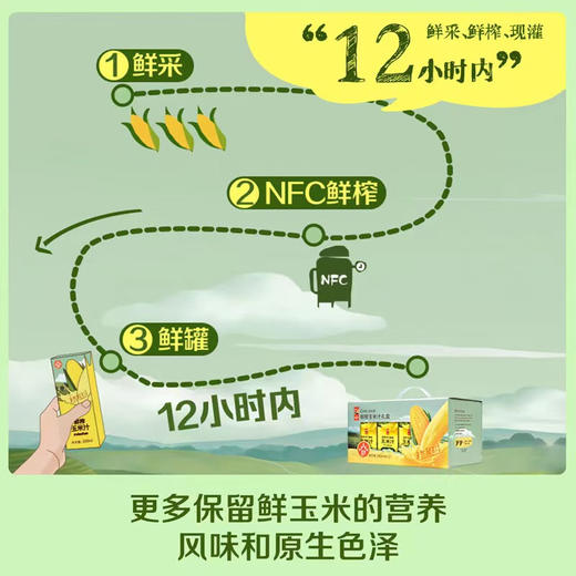 【下单立省100元】【特惠199.9】中粮悠采玉米汁250ml*36-（效期至26年5月15日）-专享价 商品图3