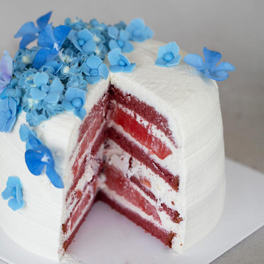 「十念如花木」西瓜草莓味蛋糕｜花木时光里店限定版 商品图4