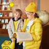 SMILEY WORLD儿童爆款轻量羽绒服纯色连帽保暖防风防水S23335Y104 商品缩略图3