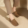 【秋季新款】西村名物2025年秋季新款小圆头舒软平底深口单鞋乐福鞋T25CM30811 商品缩略图7