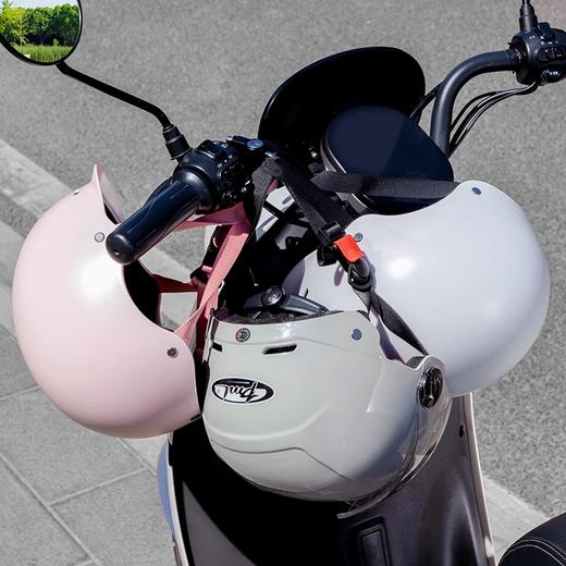 防盗头盔锁 多功能电动车锁 电瓶车锁 固定挂钩钥匙锁 商品图1