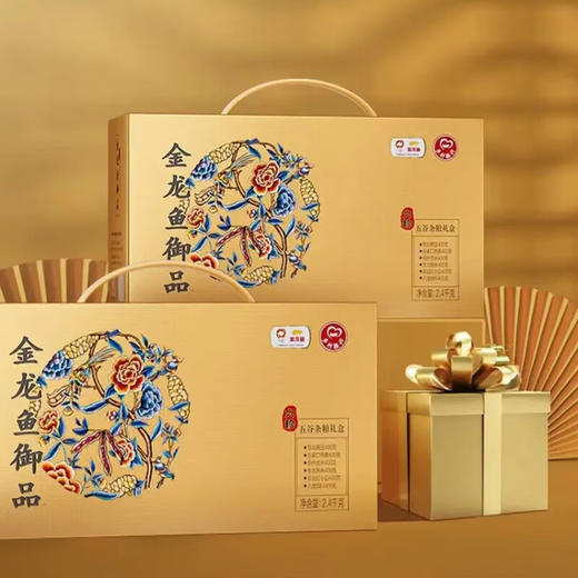 金龙鱼御品六珍五谷杂粮礼盒400g*6 商品图2
