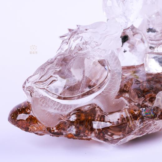 【代代荣归】白水晶双龙龟摆件   ZX2505159 商品图8