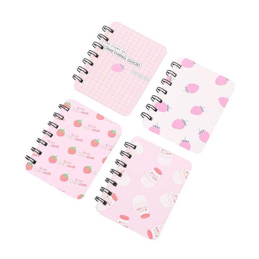 A7线圈本卡通学生迷你便携口袋本子办公侧翻记事本笔记本 50g 商品图4