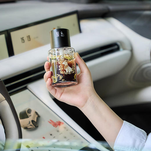 大英博物馆安德森猫车用高级感水杯架香薰车载香氛散香液埃及檀香礼物 商品图3