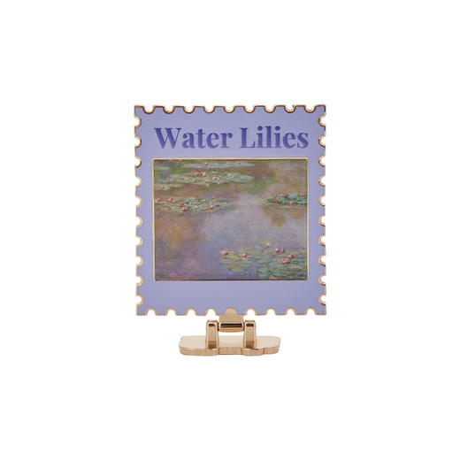 波士顿美术博物馆睡莲冰箱贴立牌金属复古高级感个性文创创意礼物 商品图4