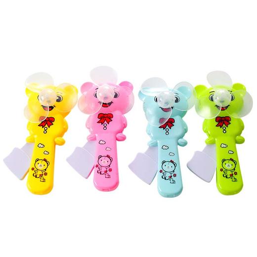 卡通手压小风扇手持手动便携式随身迷你风扇可爱学生儿童玩具 40g 商品图2