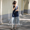 【07/16新品】熙世界轻熟风复古印花拼接背心连衣裙女夏季设计感假两件无袖裙子 商品缩略图2
