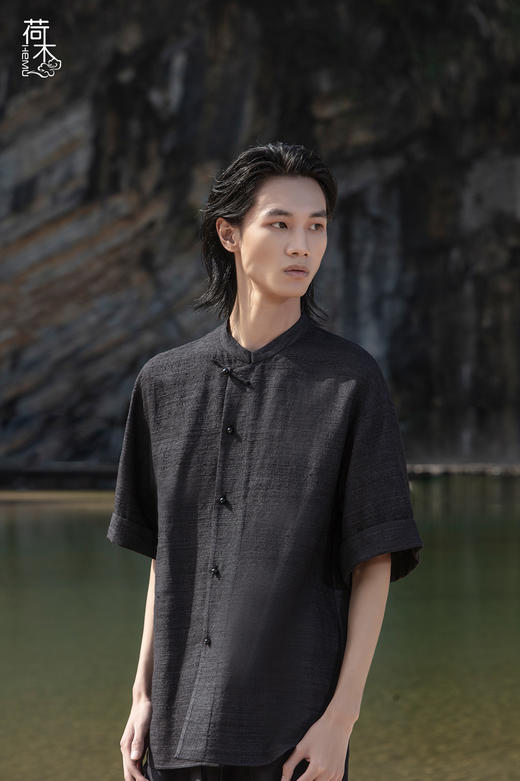 荷木HEMU丨[MEN]织拙·短袖 商品图3