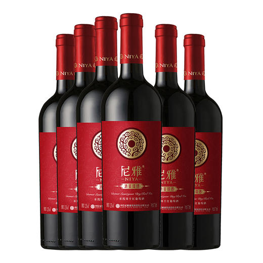 中信尼雅·尼雅酒窖臻选赤霞珠干红葡萄酒（光瓶）750mlX6，泡沫箱，双支手袋、海马刀 商品图2