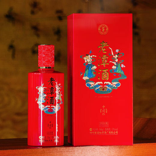 53度老潭酒-中国红500ml 单瓶 商品图6