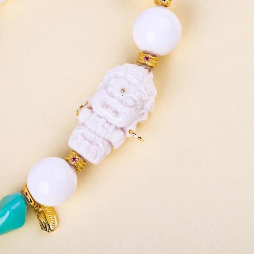 【财神到】牙雕蓝松手串   ZX2506176 商品图3