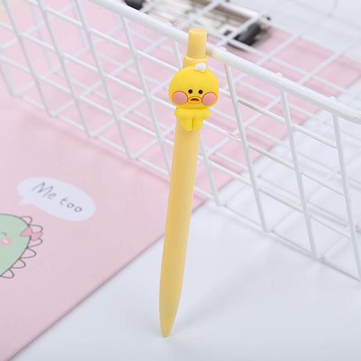 学生按动中性笔韩版少女心卡通按压水笔可爱清新办公文具签字笔笔头0.5mm 8g/支 商品图5