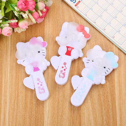 卡通手压小风扇手持手动便携式随身迷你风扇可爱学生儿童玩具 40g 商品图0