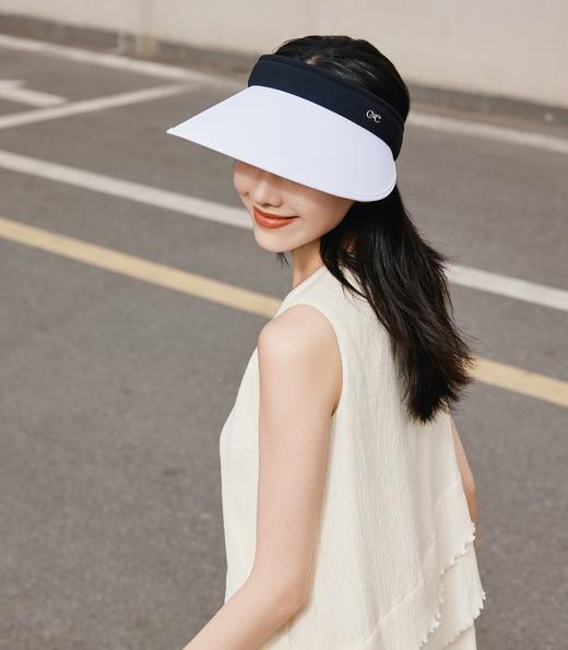高颅顶大法！Be of ①heart春夏防晒秘诀 轻感防晒空顶帽 头顶“小空调” 防晒遮阳两不误 商品图3