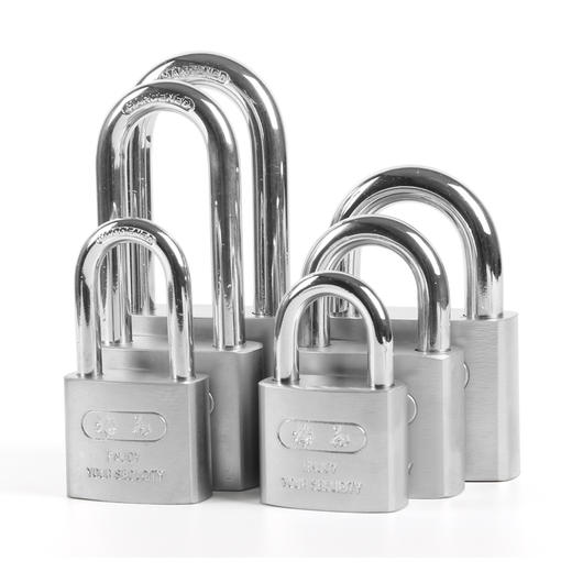 【多型号】大圆角叶片锁非不锈钢挂锁储物柜锁学生宿舍锁防盗子母锁/个 商品图4