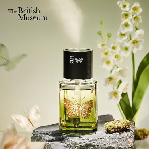 大英博物馆散香液车用水杯架香薰车载香氛高级感蝶舞女生创意礼物 商品图0